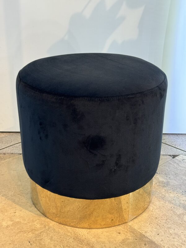 Velvet Pouf